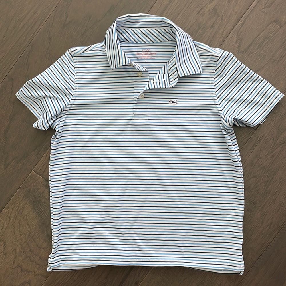 Vineyard vines boys sankaty performance polo